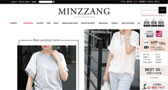 Desktop Screenshot of minzzang.co.kr